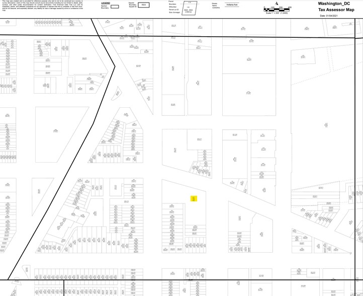 1924 I St NW, Washington, DC for lease - Plat Map - Image 2 of 13