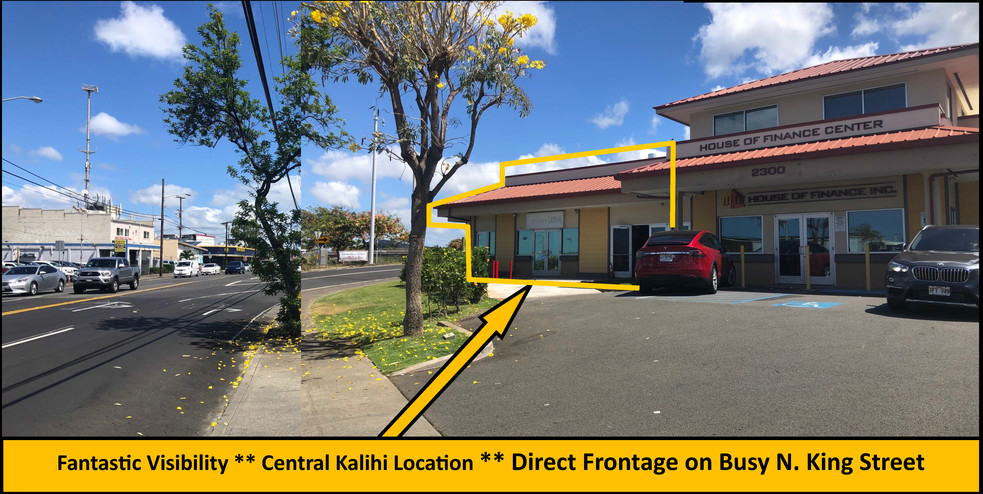 2300 N King St, Honolulu, HI for sale - Building Photo - Image 1 of 1