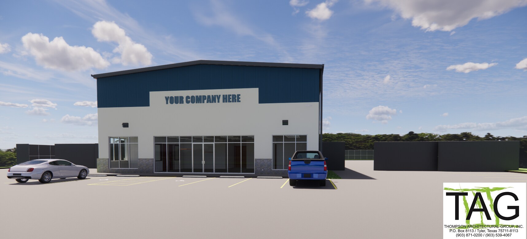 1685 Post Oak Rd, Kilgore, TX 75662 New Construction Office