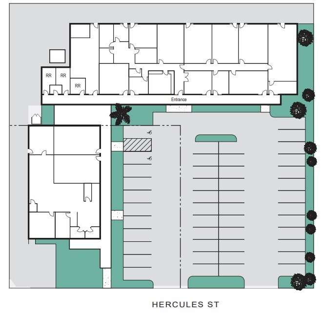 8374-8376 Hercules St, La Mesa, CA for lease Floor Plan- Image 1 of 1