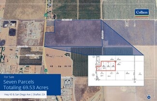 More details for SEC Highway 43 & San Diego St, Shafter, CA - Land for Sale