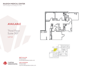 3100 Duraleigh Rd, Raleigh, NC for lease Floor Plan- Image 1 of 1