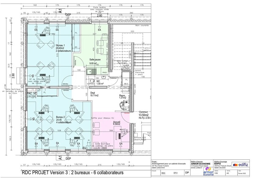 207 Rue Daniel-Charles Trudaine, Lanester for sale - Floor Plan - Image 3 of 9