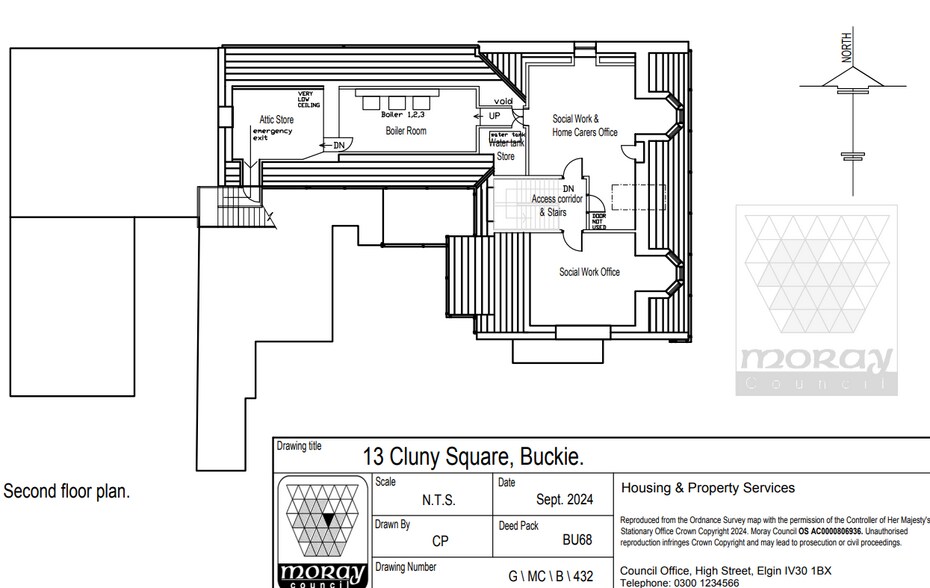 13 Cluny Sq, Buckie for sale - Building Photo - Image 2 of 3
