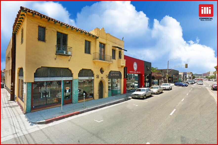 7912-7918 Melrose Ave, Los Angeles, CA for lease - Building Photo - Image 1 of 1