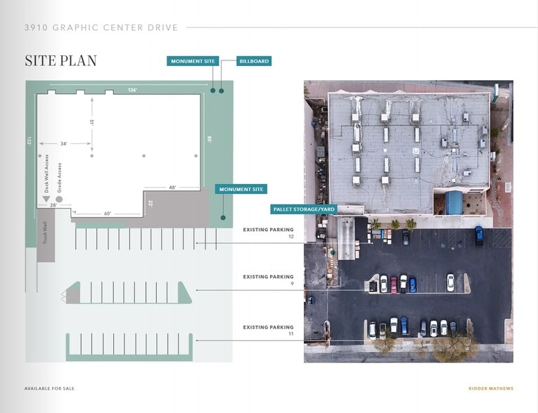 3910 Graphic Center Dr, Las Vegas, NV for sale - Site Plan - Image 3 of 5