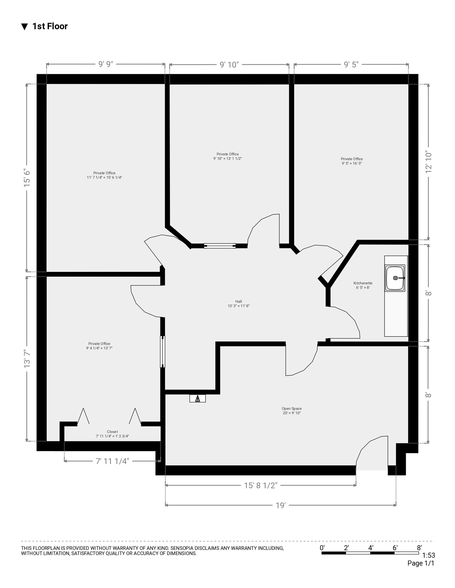 220 Congress Park Dr, Delray Beach, FL for lease Floor Plan- Image 1 of 1
