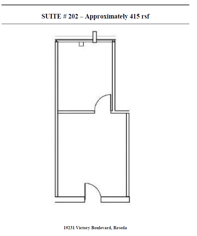 19231 Victory Blvd, Reseda, CA for lease Floor Plan- Image 1 of 1