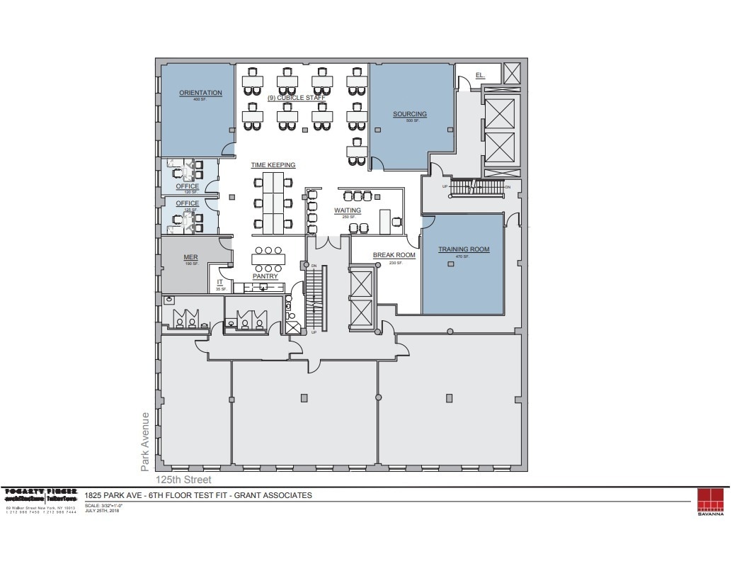 1825 Park Ave, New York, NY for lease Floor Plan- Image 1 of 1