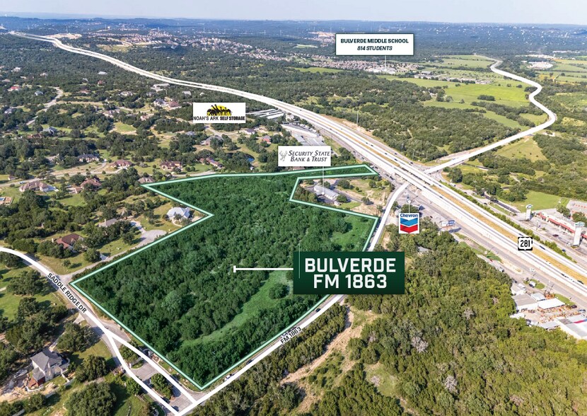 FM 1863 & 281 hwy, Bulverde, TX for sale - Building Photo - Image 2 of 4