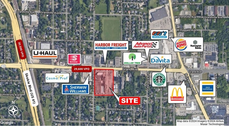 3545 Grand Ave, Gurnee, IL for lease - Building Photo - Image 1 of 4