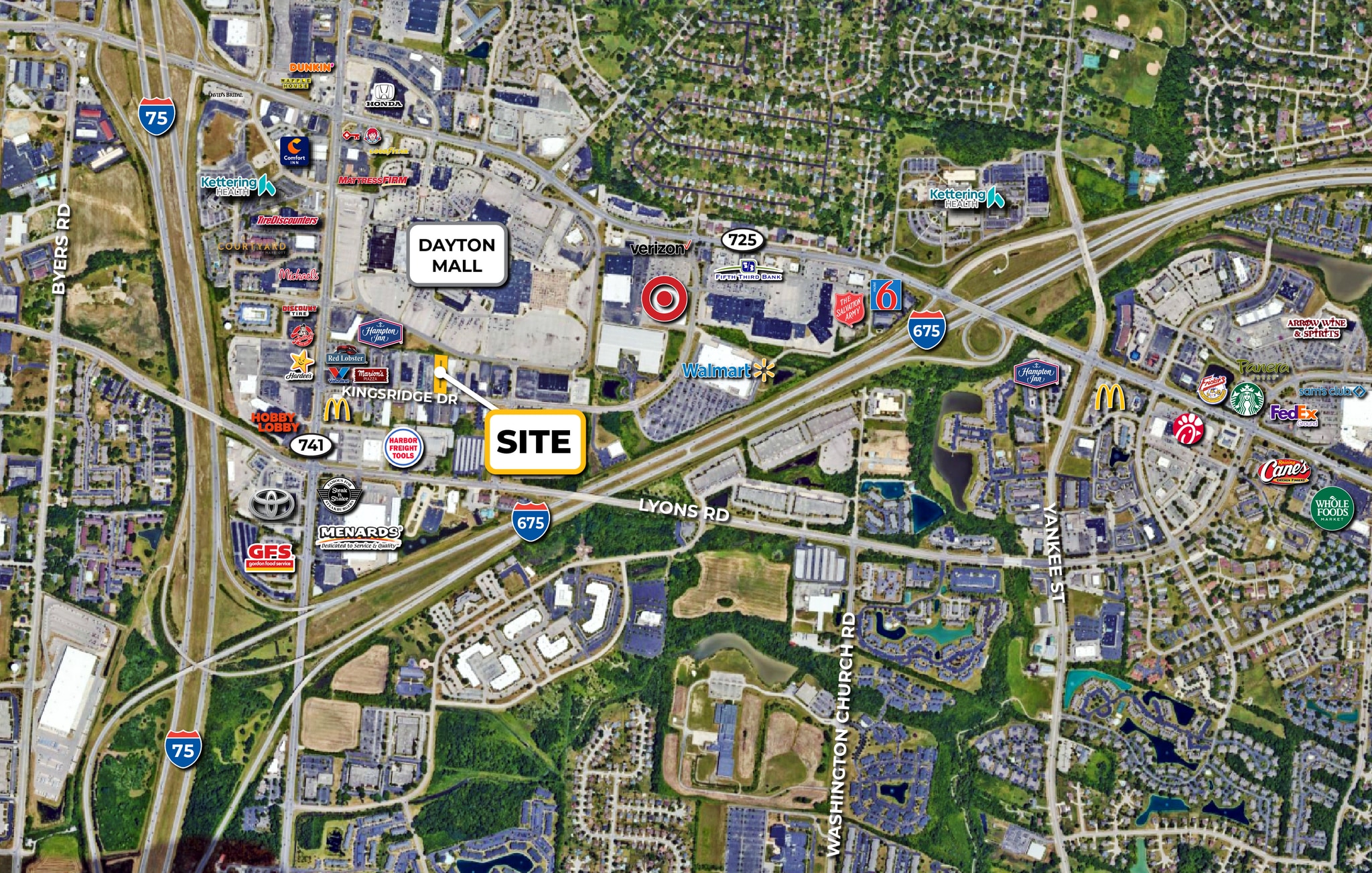 Kingsridge Dr, Dayton, OH for sale Aerial- Image 1 of 7