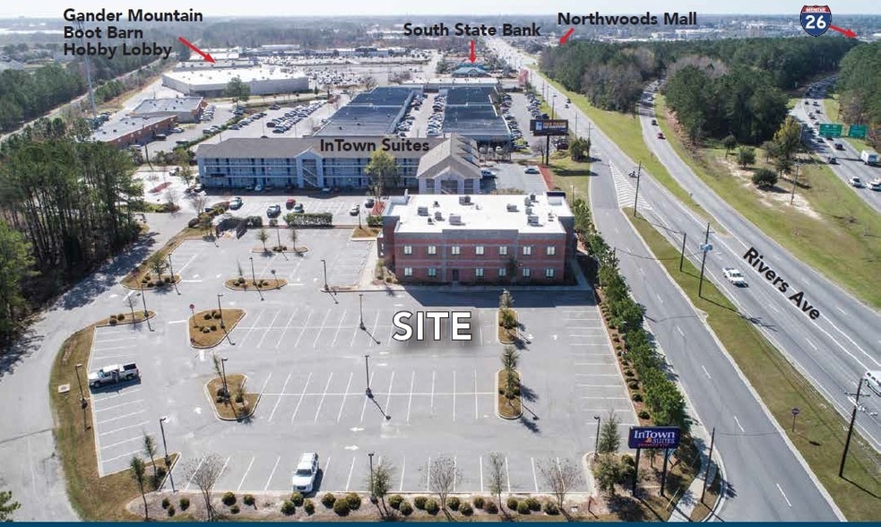 8084 Rivers Ave, North Charleston, SC for lease - Aerial - Image 1 of 25
