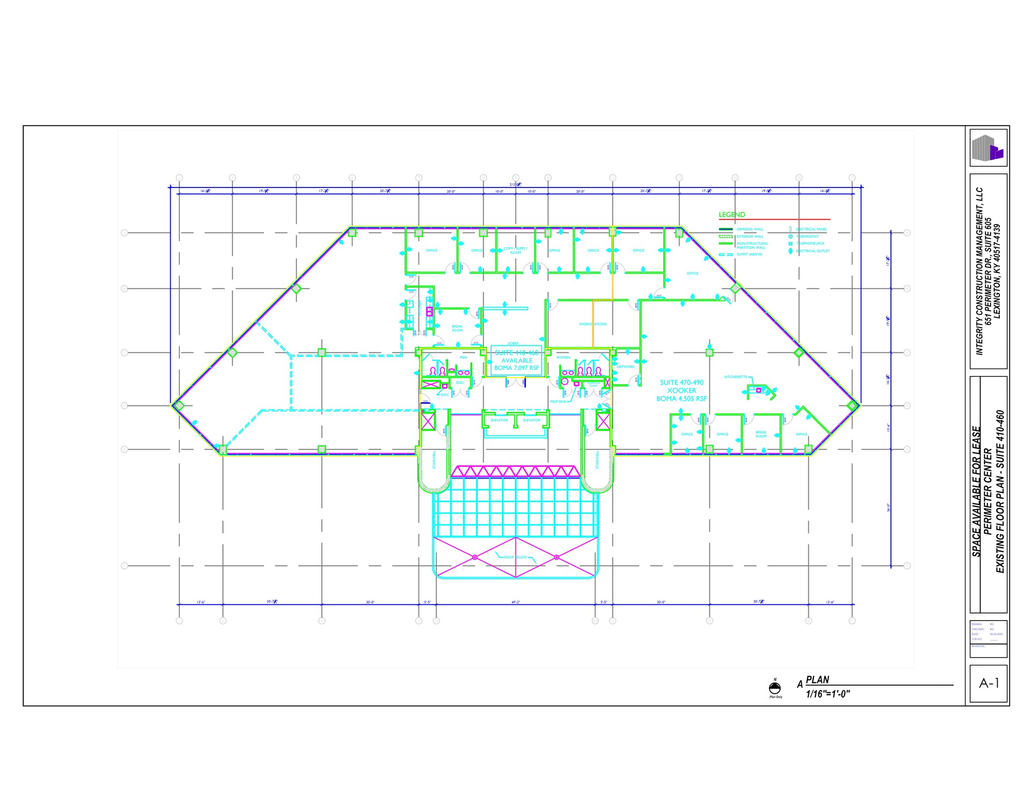 651 Perimeter Dr, Lexington, KY for lease Site Plan- Image 1 of 1