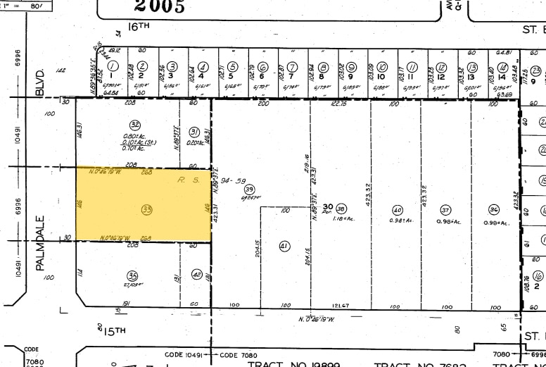 1520 E Palmdale Blvd, Palmdale, CA for sale - Plat Map - Image 2 of 32