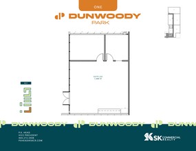 1 Dunwoody Park, Atlanta, GA for lease Site Plan- Image 1 of 1