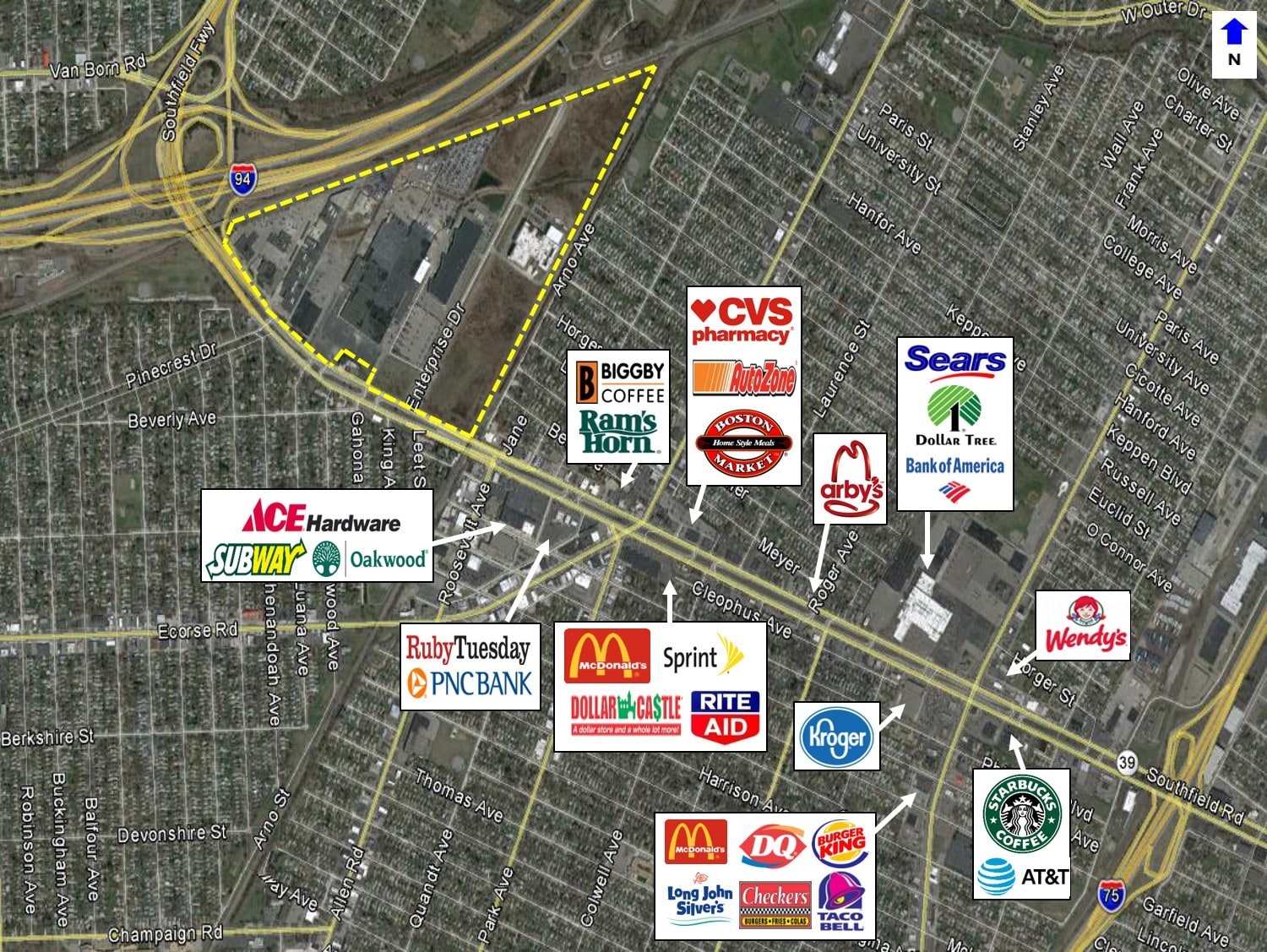 16630 Southfield Rd, Allen Park, MI 48101 The Village of Allen Park