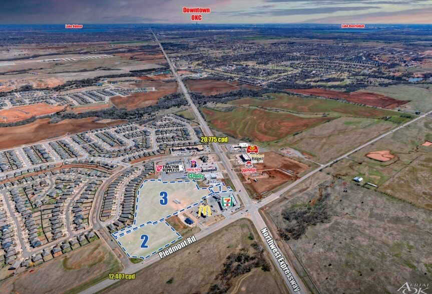 NW Expressway & Piedmont Rd, Oklahoma City, OK for sale - Building Photo - Image 1 of 1