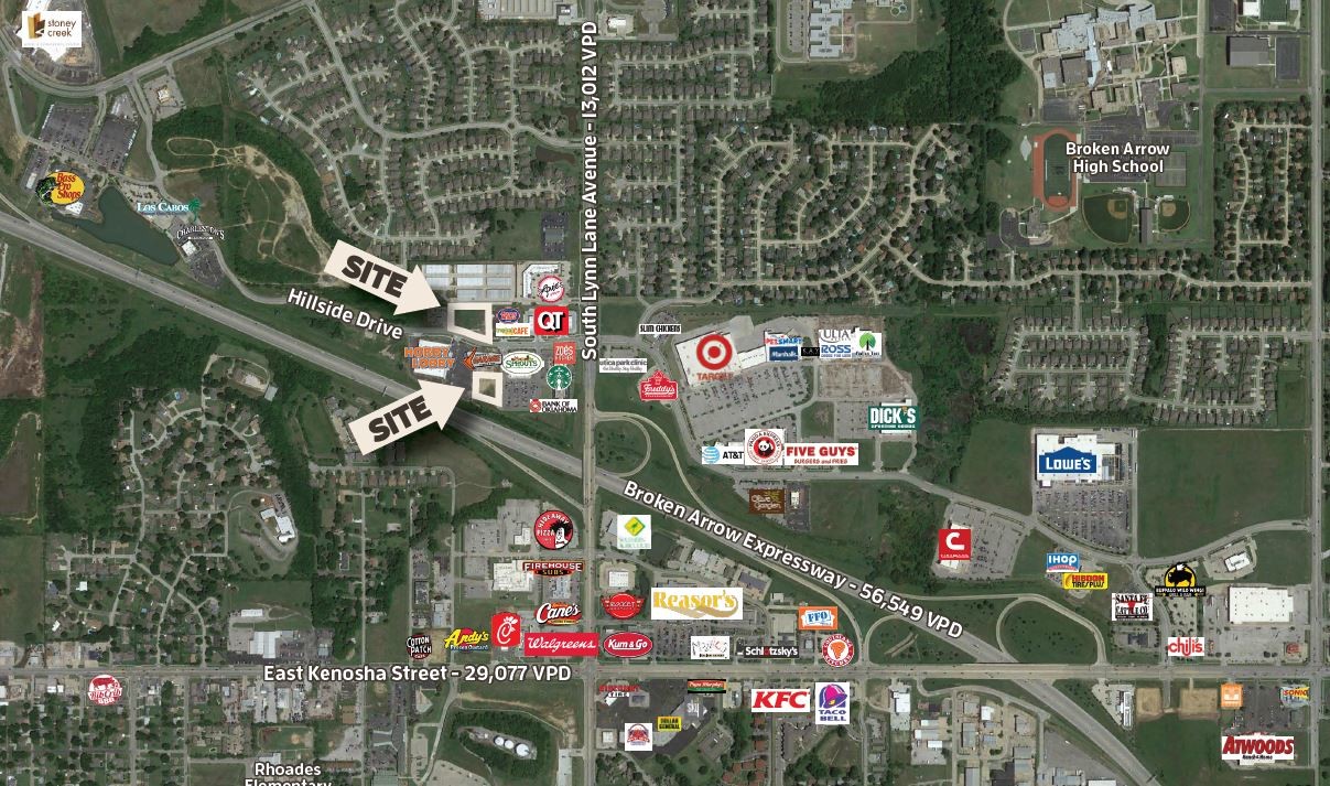 Hillside Drive & Lynn Ln, Broken Arrow, OK 74012 - Retail for Lease ...