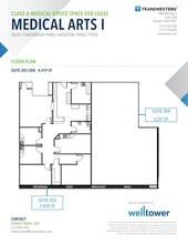 20207 Chasewood Park Dr, Houston, TX for lease Floor Plan- Image 2 of 2