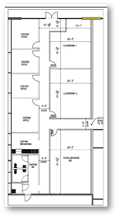 14001-14065 Delany Rd, La Marque, TX for lease Floor Plan- Image 1 of 1