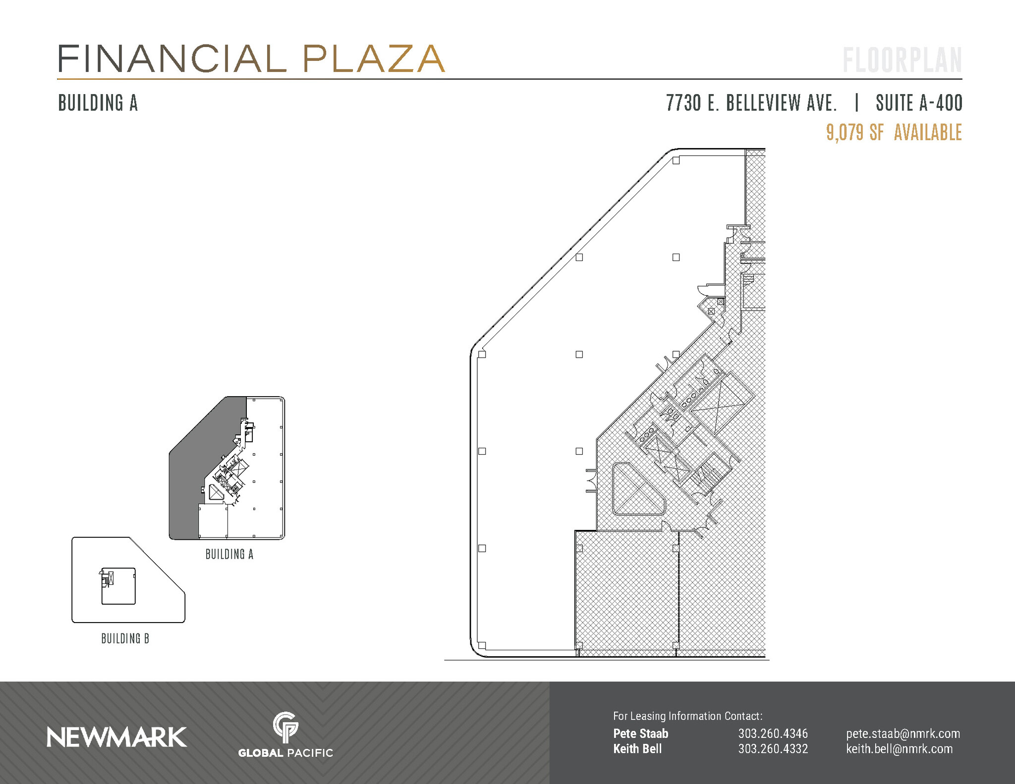 7730 E Belleview Ave, Greenwood Village, CO for lease Floor Plan- Image 1 of 1