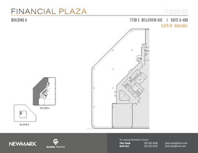 7730 E Belleview Ave, Greenwood Village, CO for lease Floor Plan- Image 1 of 1