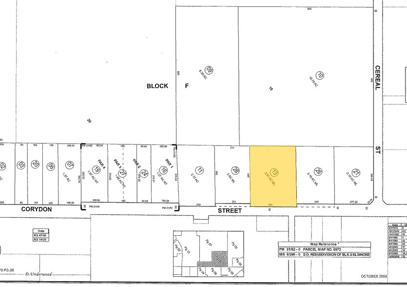 31951 Corydon Rd, Lake Elsinore, CA for lease - Plat Map - Image 2 of 4