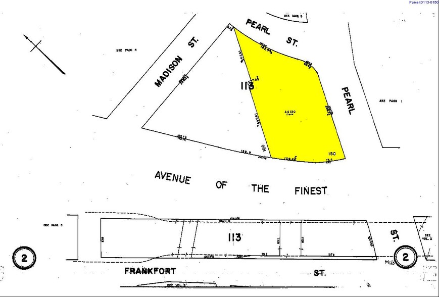 375 Pearl St, New York, NY for lease - Plat Map - Image 2 of 3