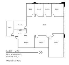 85 W Algonquin Rd, Arlington Heights, IL for lease Floor Plan- Image 1 of 3