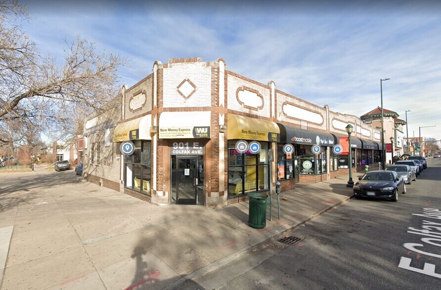 901-919 E Colfax Ave, Denver, CO for lease - Building Photo - Image 2 of 3