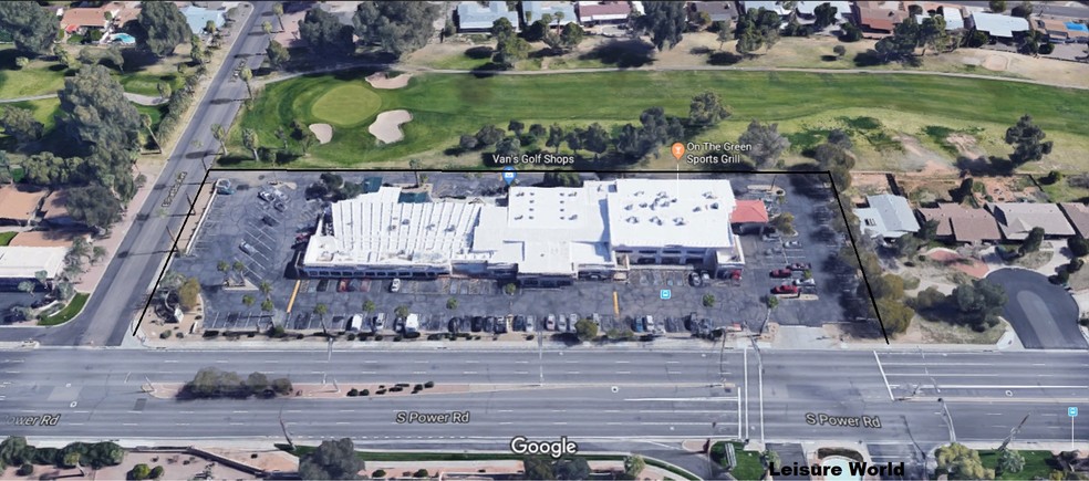 801-835 S Power Rd, Mesa, AZ for lease - Aerial - Image 2 of 9