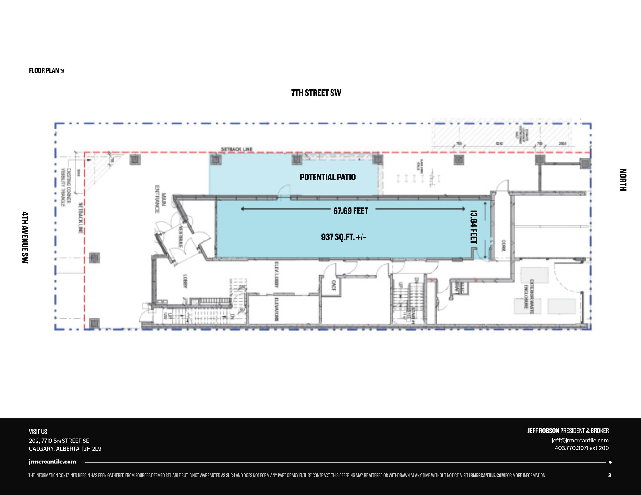 744 4 Av SW, Calgary, AB for lease Site Plan- Image 1 of 1