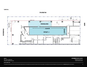 744 4 Av SW, Calgary, AB for lease Site Plan- Image 1 of 1