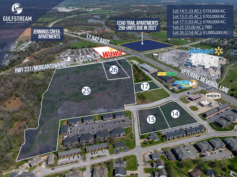 575 Seymour Dr, Bowling Green, KY for sale - Aerial - Image 2 of 4