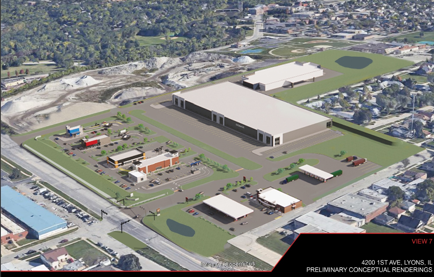 4401 1st ave, Lyons, IL for lease Building Photo- Image 1 of 2