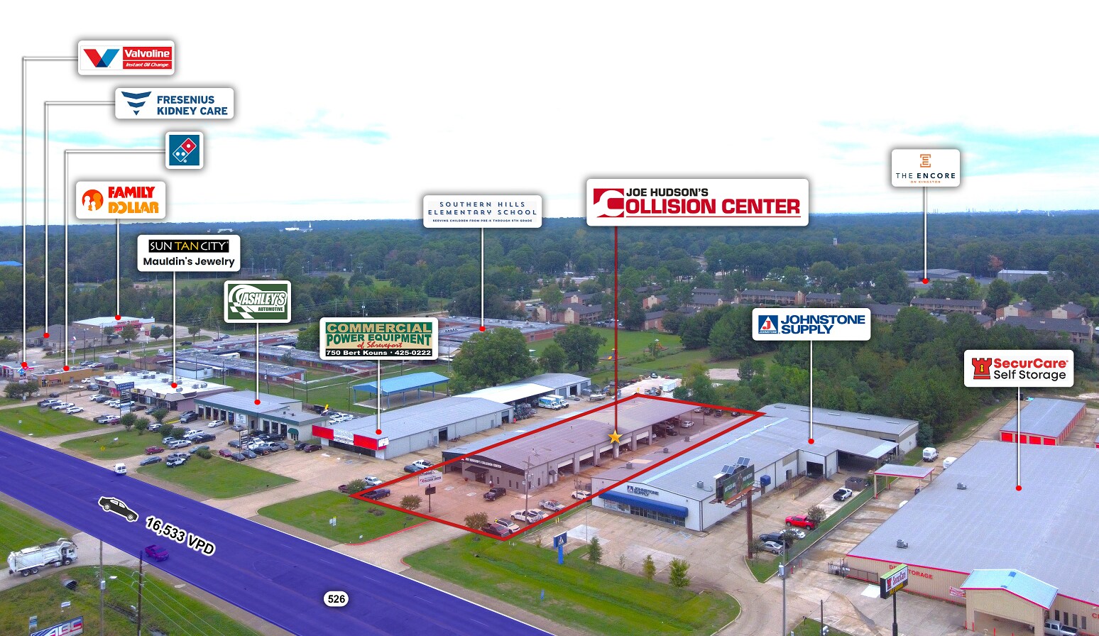 740 Bert Kouns Industrial Loop, Shreveport, LA 71118 Industrial for Sale