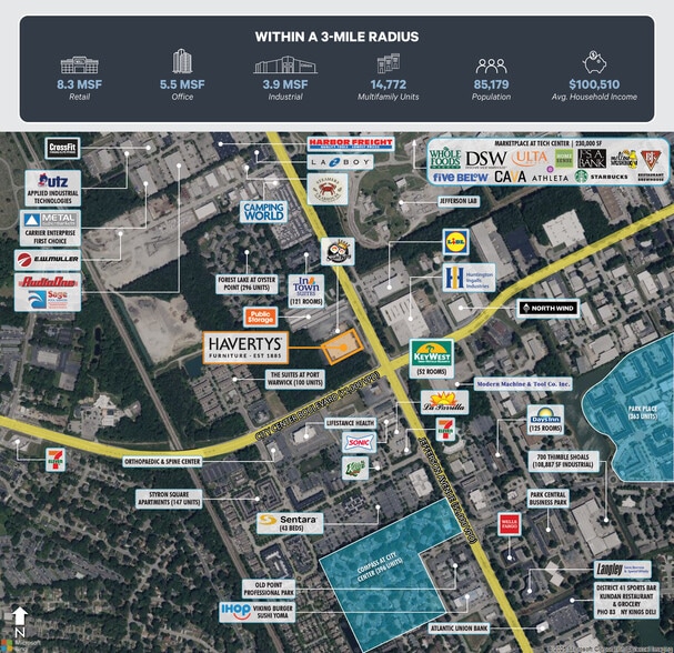 11871 Jefferson Ave, Newport News, VA for sale - Building Photo - Image 2 of 9