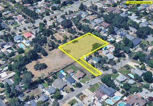 0 North Place, Redlands, CA - aerial  map view