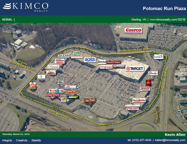 46216-46220 Potomac Run Plz, Sterling, VA for lease - Aerial - Image 2 of 2