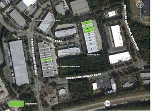 675 Progress Center Ave, Lawrenceville, GA - AERIAL  map view