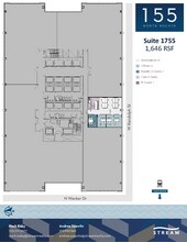 155 N Wacker Dr, Chicago, IL for lease Floor Plan- Image 1 of 1