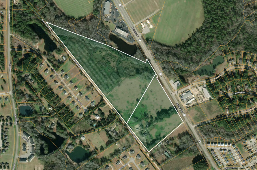 712 Elmer Phillips Rd, Statesboro, GA for sale - Aerial - Image 1 of 3