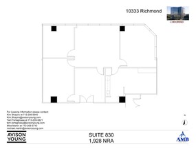 10333 Richmond Ave, Houston, TX for lease Floor Plan- Image 1 of 2