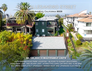 More details for 1311-1315 N Allesandro St, Los Angeles, CA - Multifamily for Sale