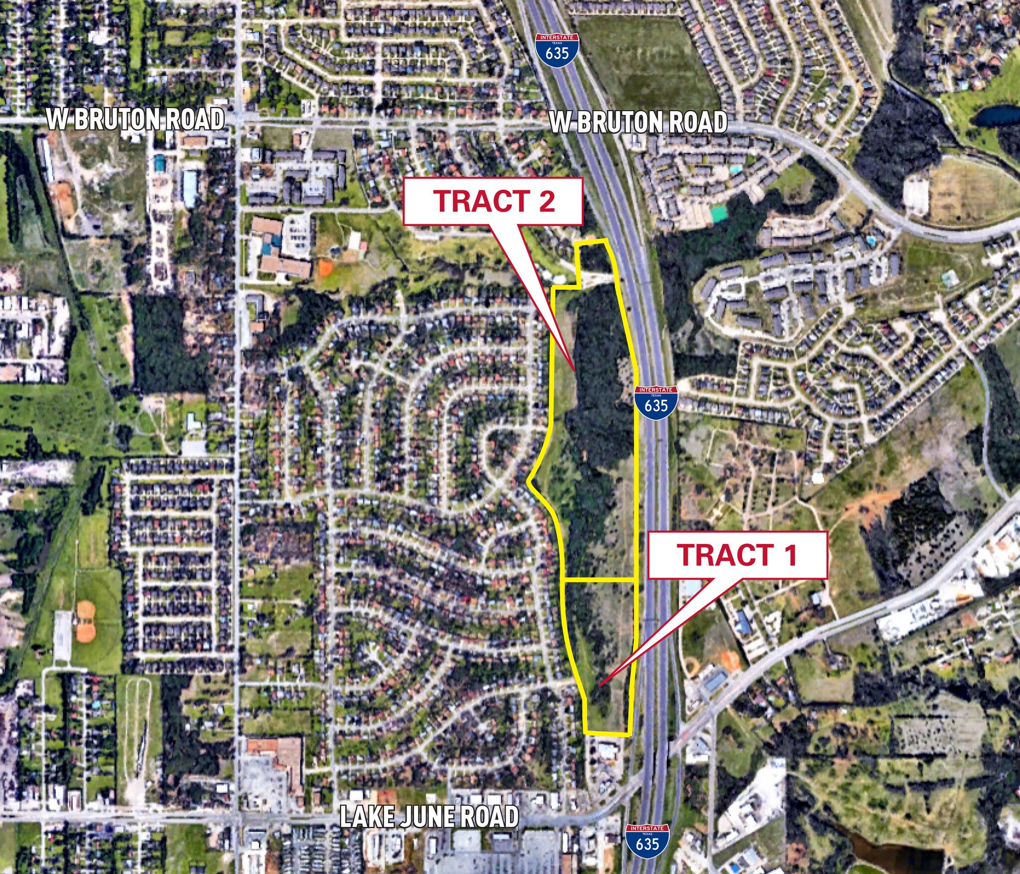 23501 LBJ Fwy, Mesquite, TX for sale Aerial- Image 1 of 1