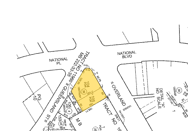 3101 Overland Ave, Los Angeles, CA for lease - Plat Map - Image 3 of 11