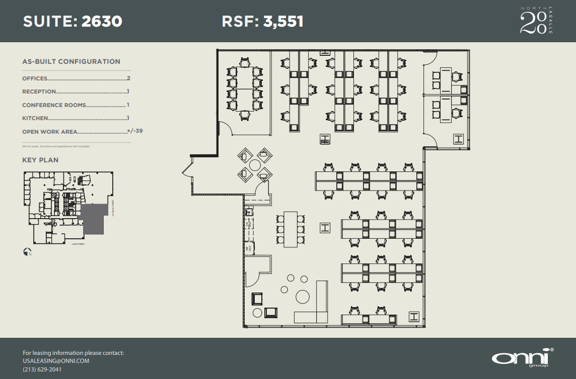 200 N LaSalle St, Chicago, IL for lease Floor Plan- Image 1 of 1