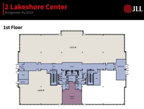 1 Lakeshore Ctr, Bridgewater, MA for lease Floor Plan- Image 1 of 1
