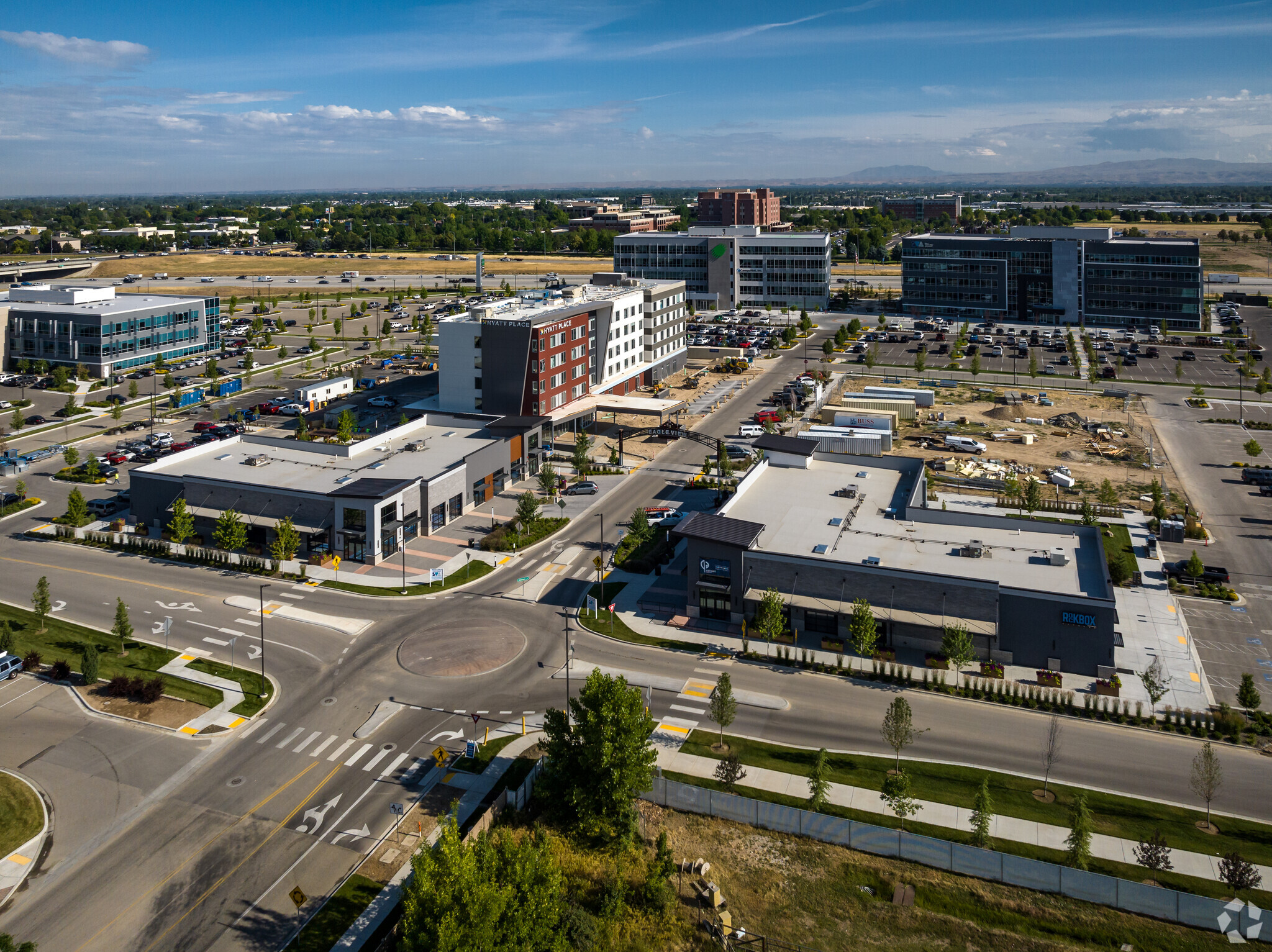 Eagle Road and Interstate 84, Meridian, ID for lease Aerial- Image 1 of 28